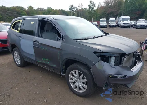 2019 Honda Pilot Lx from USA, damaged, VIN 5FNYF6H13KB045231